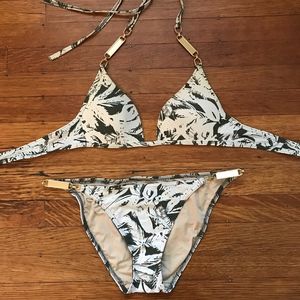 Victoria Secret swim suit with built-in bra - XS